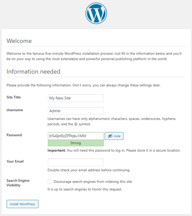 Как да инсталирам WordPress