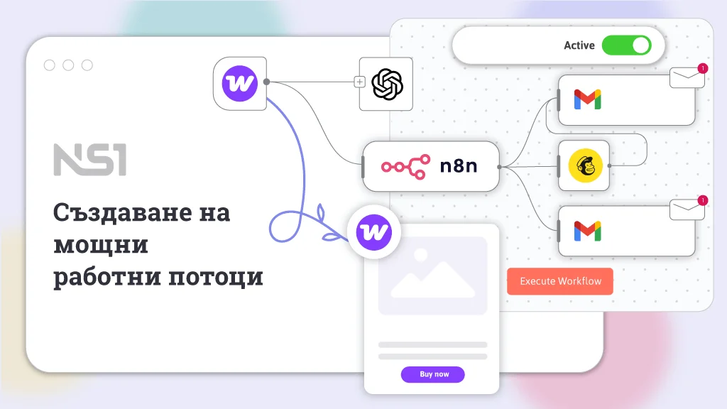 Какво е n8n и как да го използвате?, Автоматизация с n8n: Създаване на мощни работни потоци