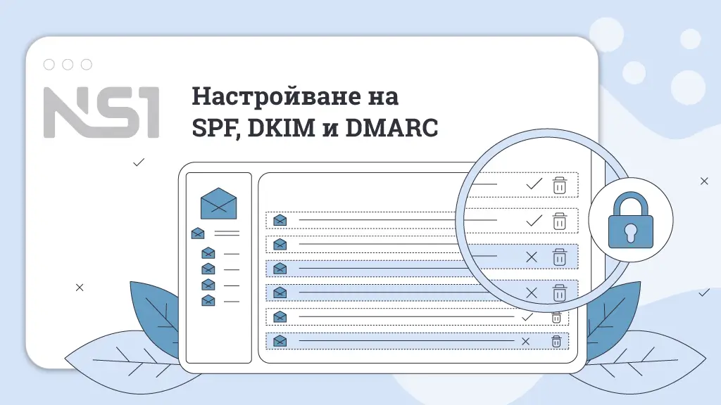 Настройване на SPF, DKIM и DMARC за по-добра имейл доставяемост