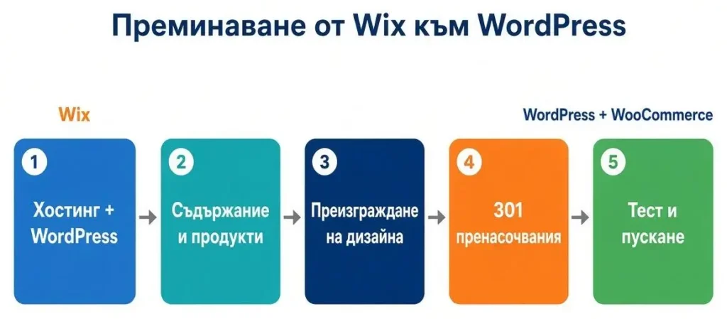 Wix срещу WooCommerce: Пълно сравнение, Преминаване от Wix към WordPress
